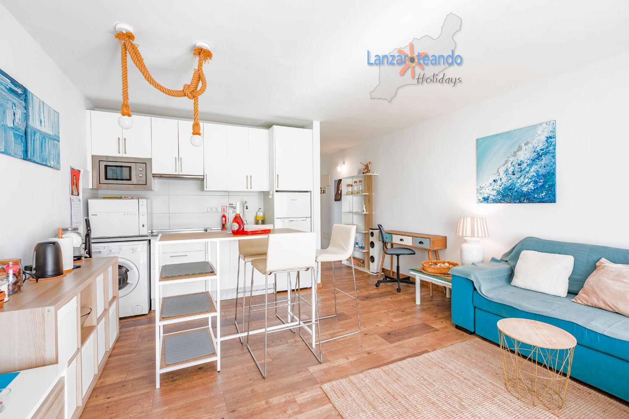 Casa Azul Vivienda Vacacional Коста Тегисе Екстериор снимка